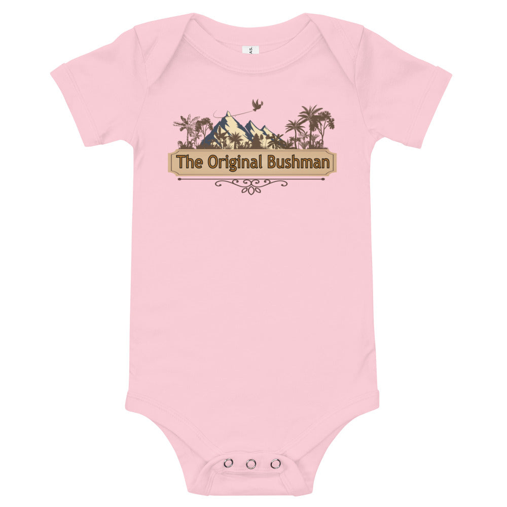 The Original Bushman Baby short sleeve one piece