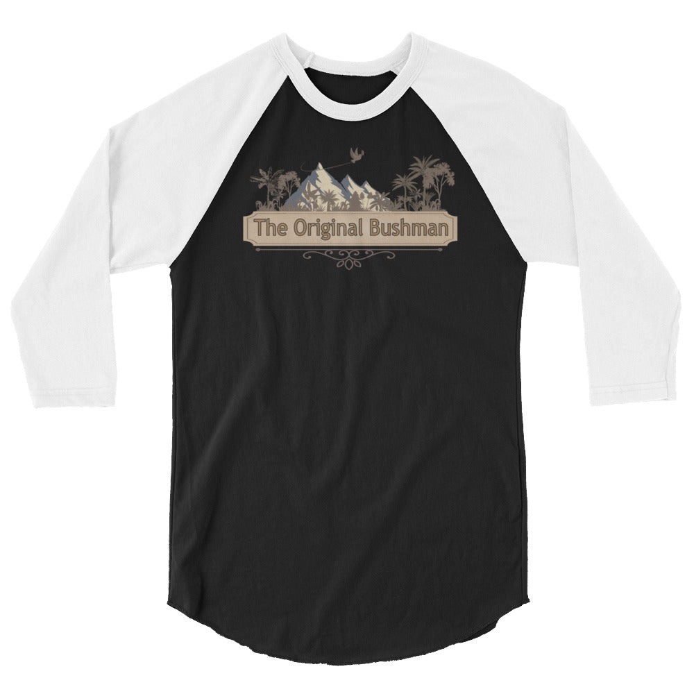 The Original Bushman 3/4 sleeve raglan shirt