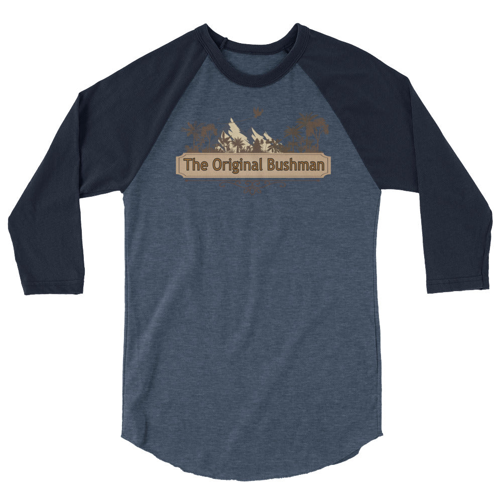 The Original Bushman 3/4 sleeve raglan shirt