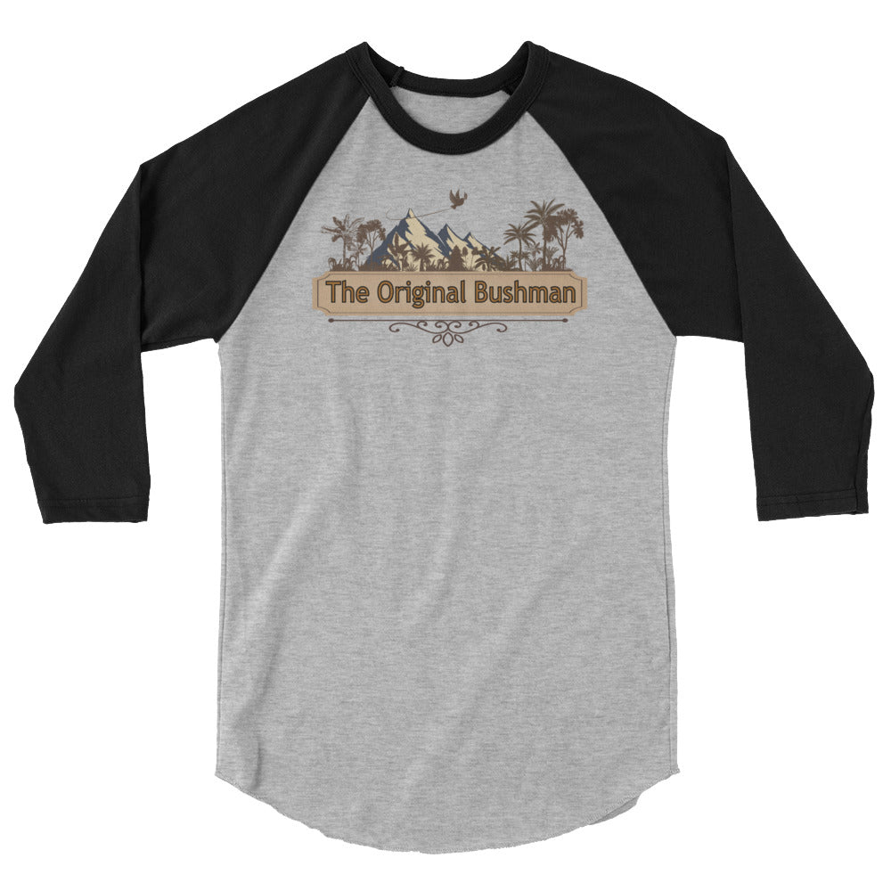 The Original Bushman 3/4 sleeve raglan shirt