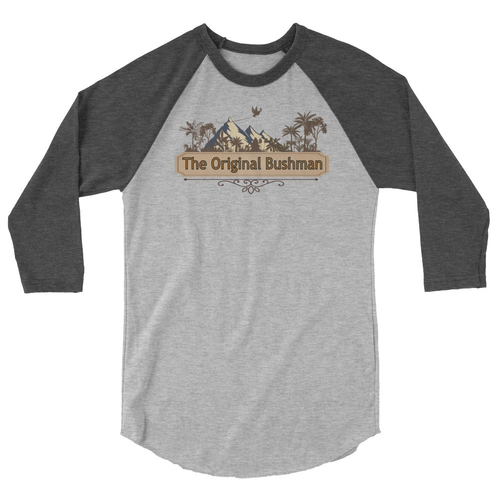 The Original Bushman 3/4 sleeve raglan shirt