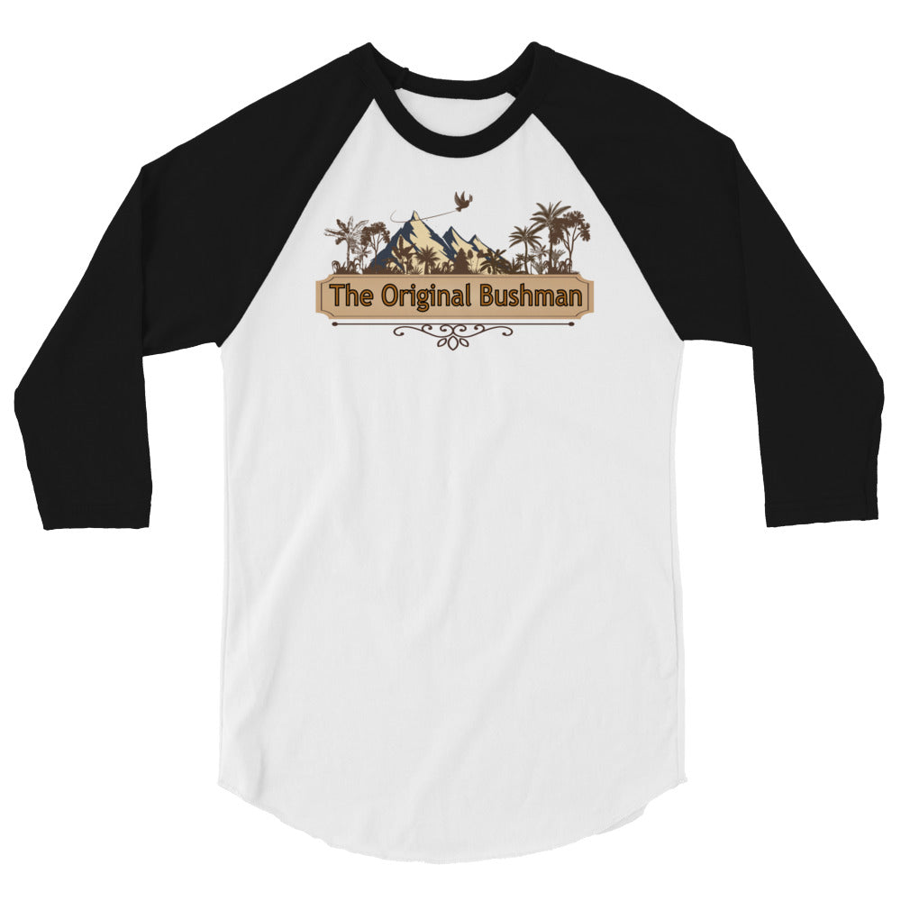 The Original Bushman 3/4 sleeve raglan shirt