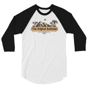 The Original Bushman 3/4 sleeve raglan shirt