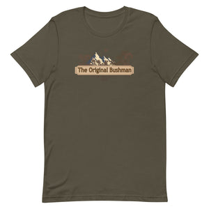 The Original Bushman Large Logo Short-Sleeve Unisex T-Shirt