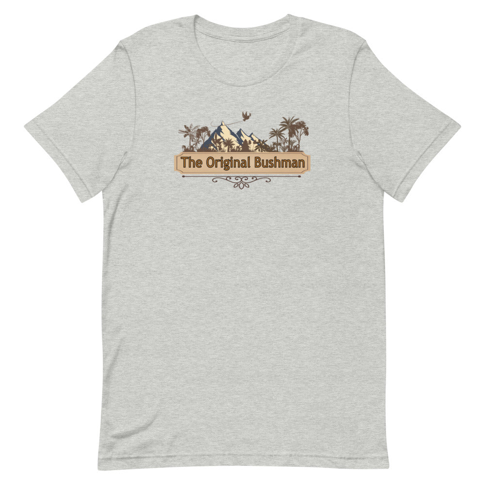 The Original Bushman Large Logo Short-Sleeve Unisex T-Shirt