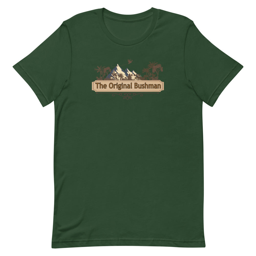 The Original Bushman Large Logo Short-Sleeve Unisex T-Shirt