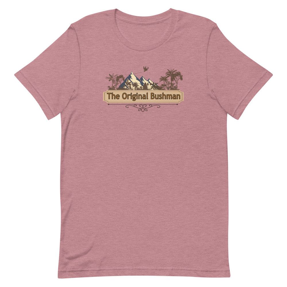 The Original Bushman Large Logo Short-Sleeve Unisex T-Shirt