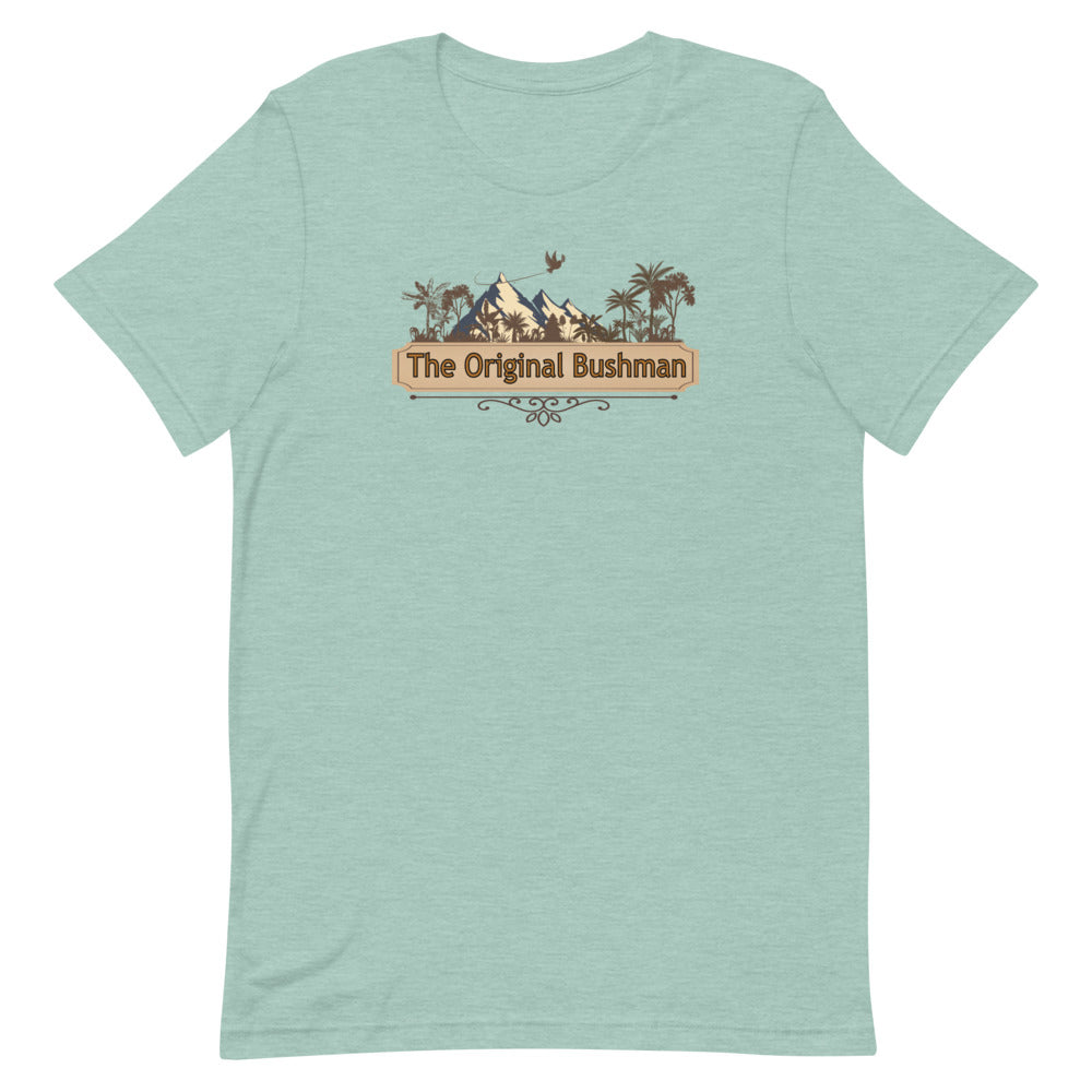 The Original Bushman Large Logo Short-Sleeve Unisex T-Shirt