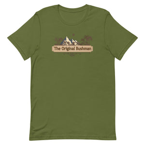 The Original Bushman Large Logo Short-Sleeve Unisex T-Shirt