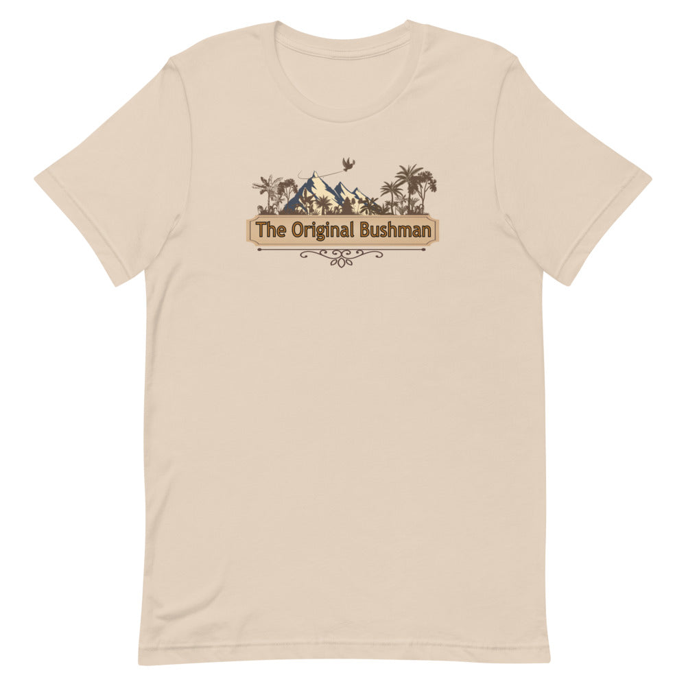 The Original Bushman Large Logo Short-Sleeve Unisex T-Shirt