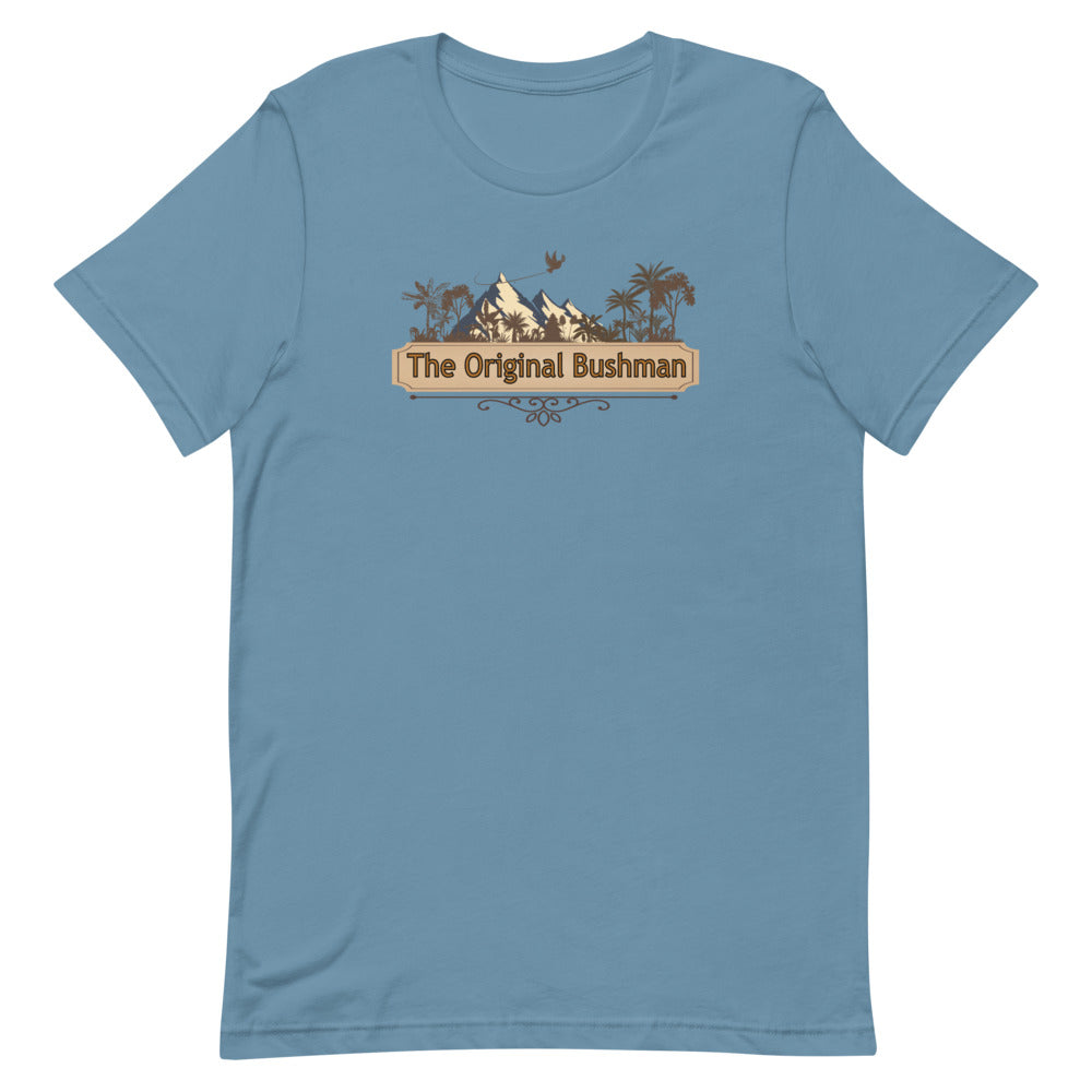 The Original Bushman Large Logo Short-Sleeve Unisex T-Shirt