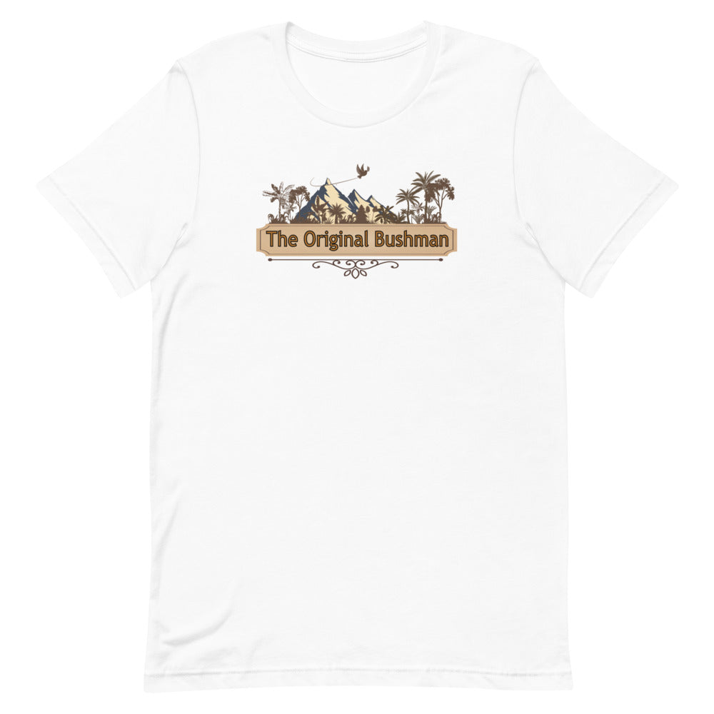 The Original Bushman Large Logo Short-Sleeve Unisex T-Shirt